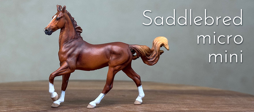 Saddlebred micro-mini